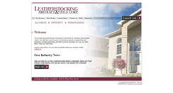 Desktop Screenshot of leatherstockingabstract.com